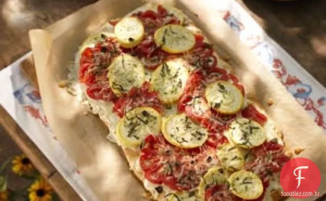 Tomate-Squash Aperitivo Pizza