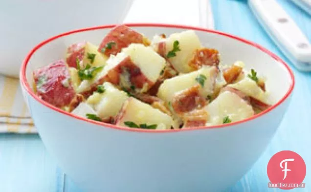 Salada De Batata Com Bacon