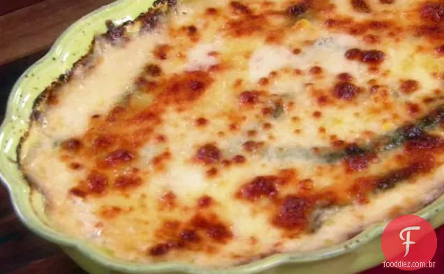 Batata e gratinado Poblano