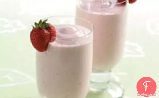 Smoothies De Cheesecake De Ruibarbo