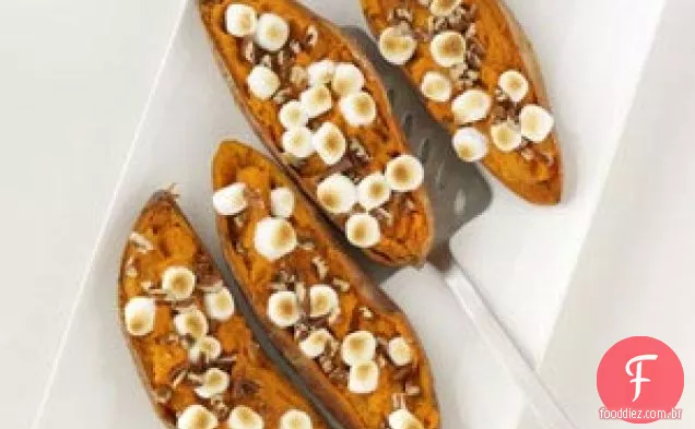 Caçarola De Batata Doce Recheada