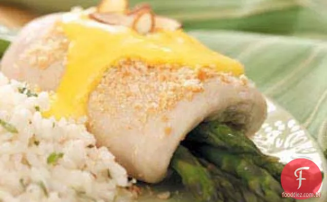 Peitos De Frango Recheados Com Aspargos