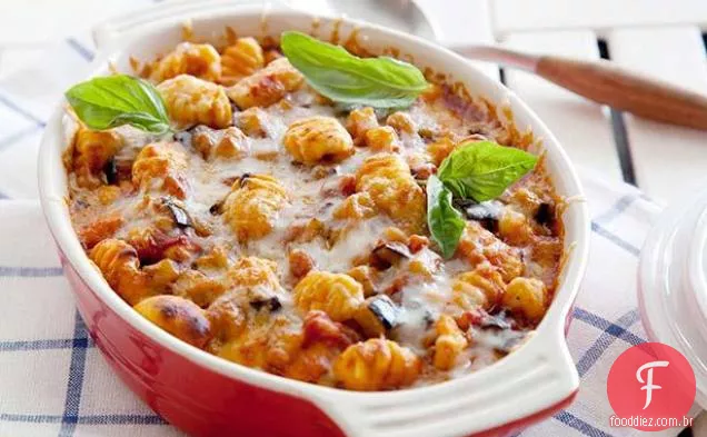Italiano Berinjela Nhoque Assar