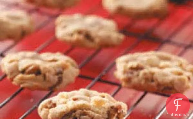 Biscoitos De Férias De Chocolate Branco