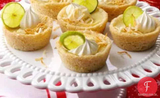 Mini Chave Lima e Tortas De Coco