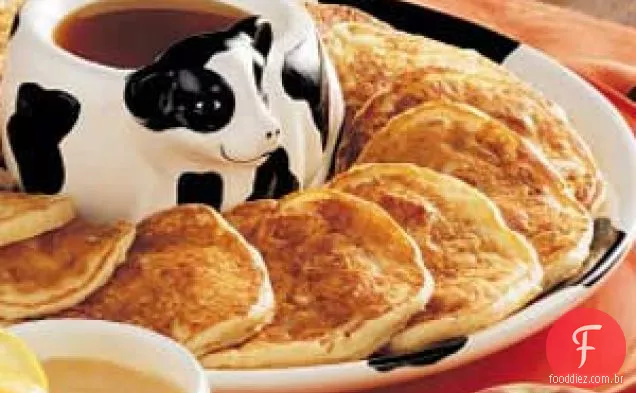 Hotcakes De Presunto De Maçã