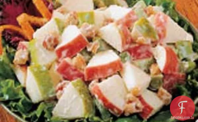 Salada Waldorf para dois