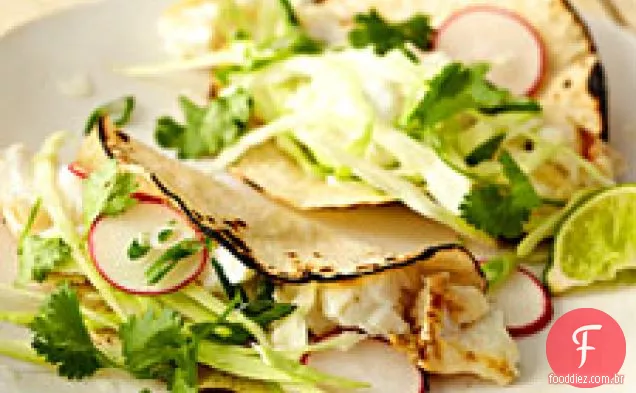 Tacos De Peixe Grelhado