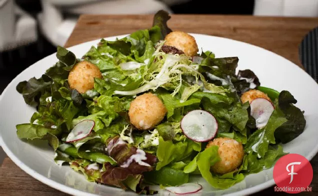 Receita De Salada De Queijo De Cabra Frita