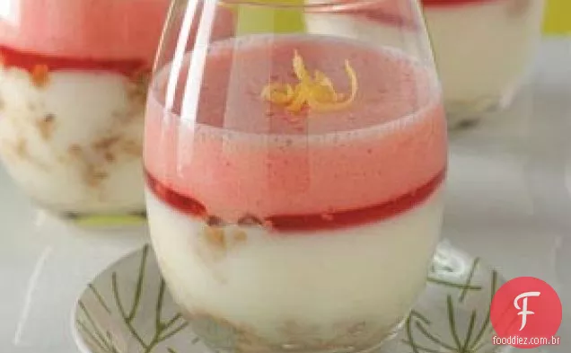 Limonada Cheesecake Parfaits