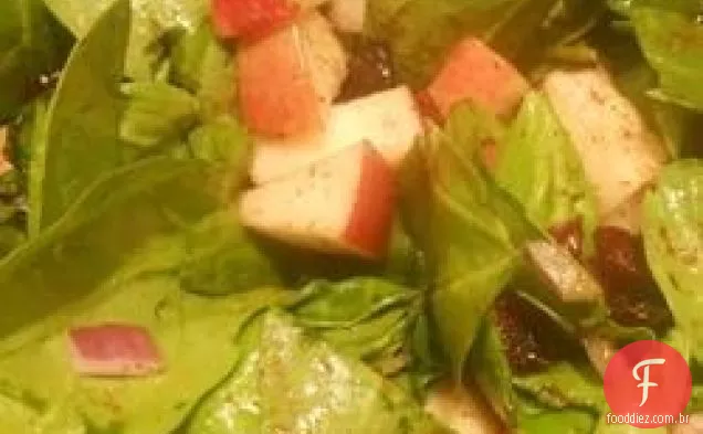 Salada De Espinafre De Ação De Graças