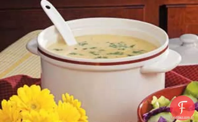 Sopa De Batata Com Queijo