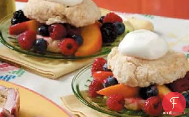 Shortcakes De Frutas Mistas