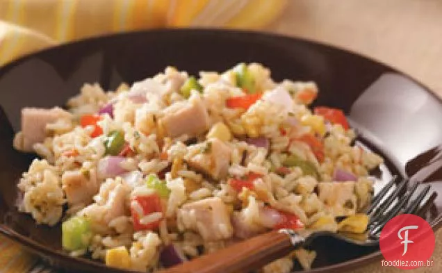Salada Do Arroz Dos Confetes De Texas
