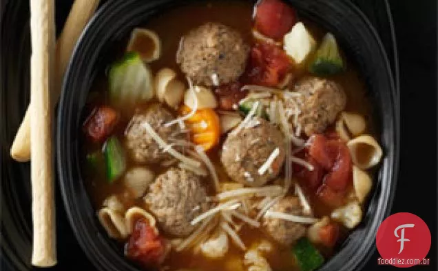 Sopa De Almôndega Vegetal