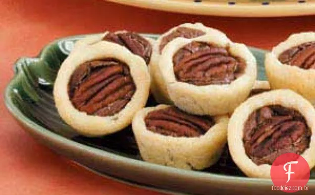 Tortinhas Fudgy Pecan