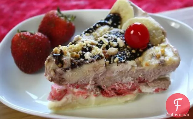 Banana Split Pie