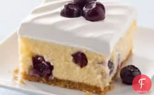 Sobremesa Cremosa De Limão E Mirtilo