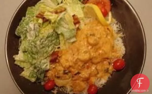 Halibut Mexicano Assar