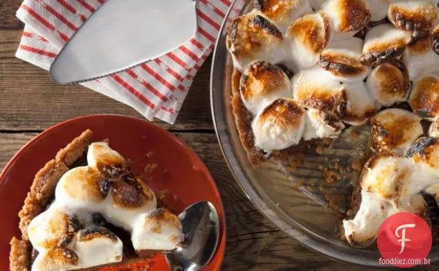 Torta Pudim s'mores