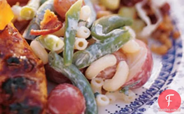 Salada De Macarrão E Batata
