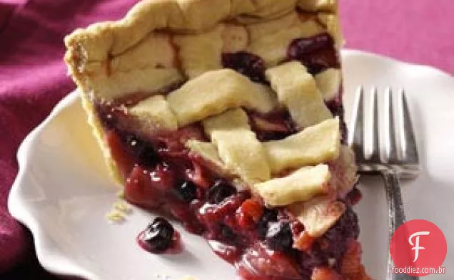 Torta Berry-Apple-Ruibarbo