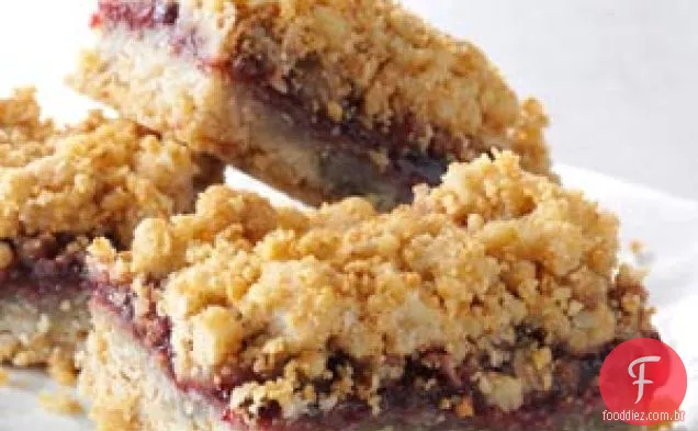 Oatmeal Jam Squares de Warren