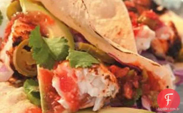 Tacos De Peixe Grelhado