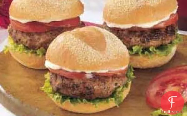 Beef' n ' Pork Burgers