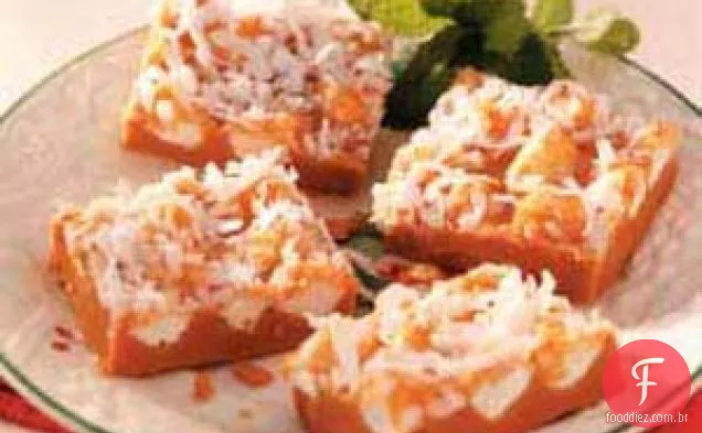 Butterscotch Coconut Squares