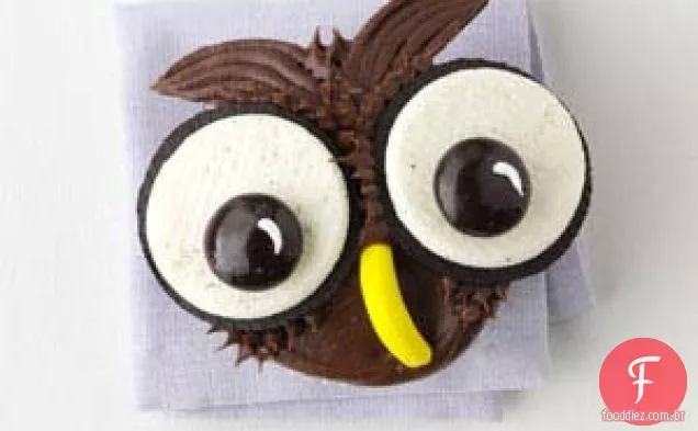 Dar um Hoot Cupcakes