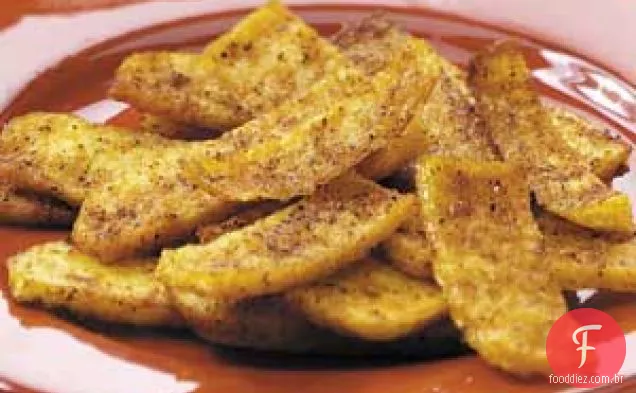 Spiced Polenta Steak Fries
