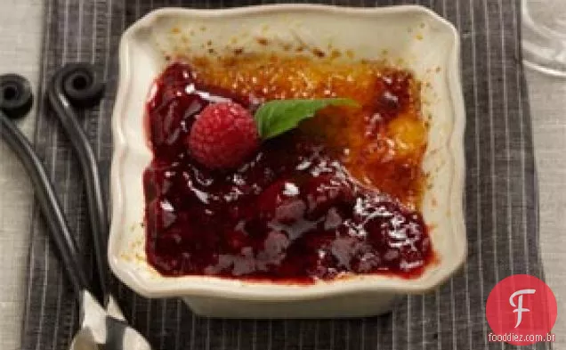 Framboesa Vermelha Creme Brulee