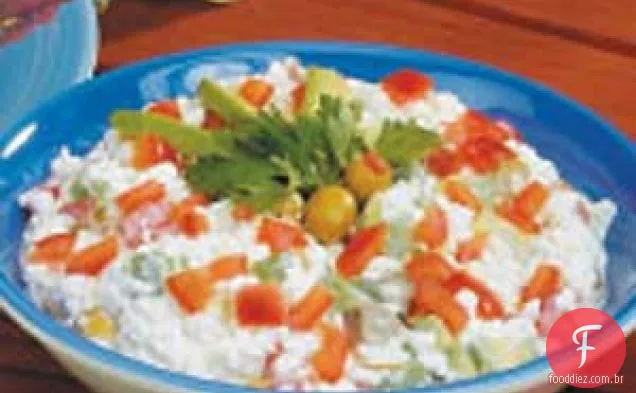 Requeijão Salada Vegetariana
