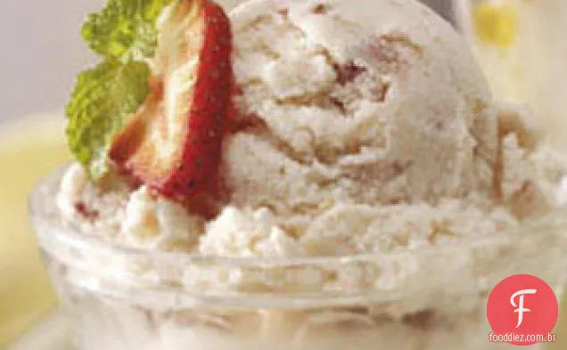 Sorvete Cheesecake De Morango