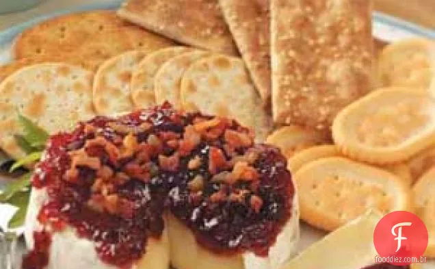 Brie Com Cobertura De Chutney