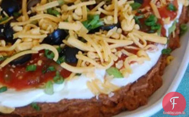 Mergulho Do Taco De Sete Camadas