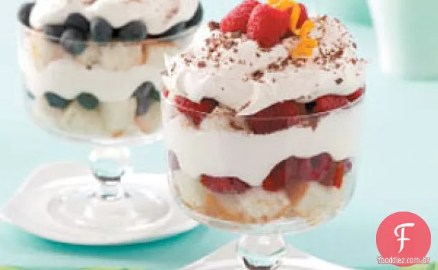 Framboesa Cheesecake Trifle