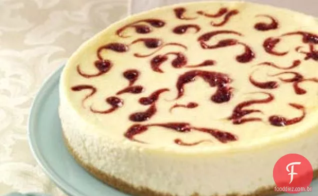 Cheesecake De Framboesa Com Chocolate Branco