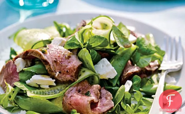 Salada Grecian Steak