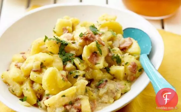 Salada De Batata Ao Estilo Alemão