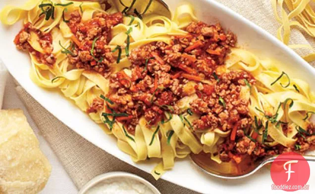Macarrão Carne De Porco À Bolonhesa