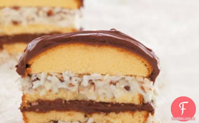 Bolo De Libra Em Camadas De Coco