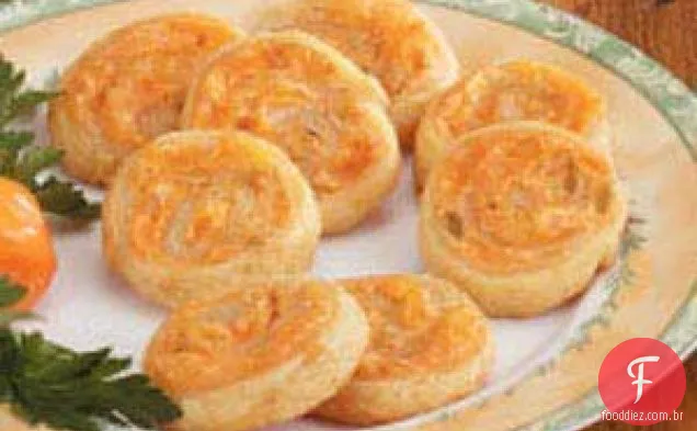 Chili Cheddar Pinwheels