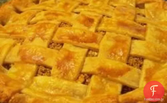 Torta De Maçã Simulada