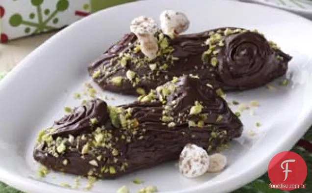 Yule Log Cookies