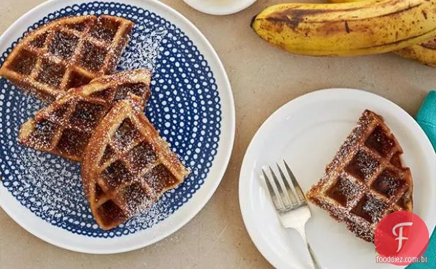Pão De Banana Waffled