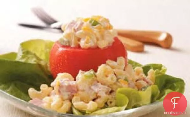 Salada Macarrão Tomate Copos