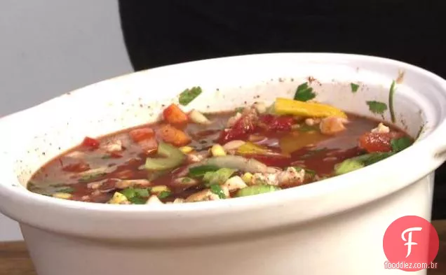 Chili Fogão Lento Saudável