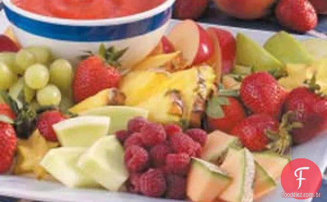 Mergulho Refrescante Com Frutas